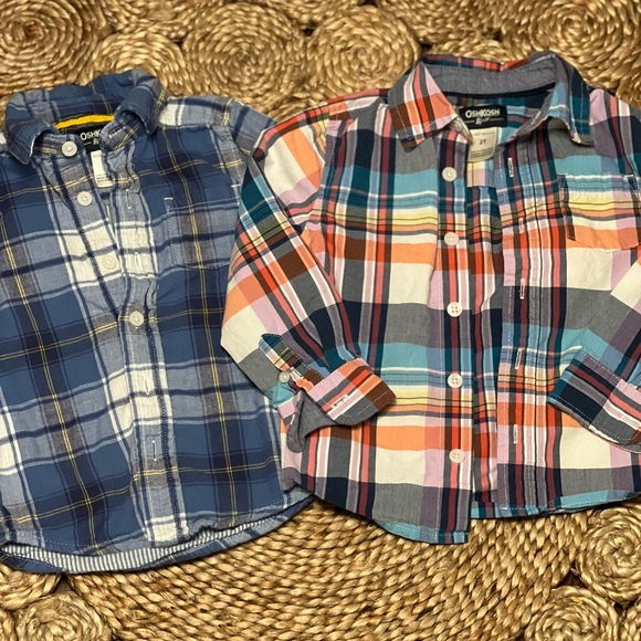 2T OshKosh Button Down Shirts - Picture 2 of 6